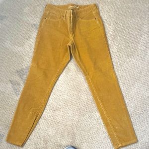 Corduroy jeans size 10 short